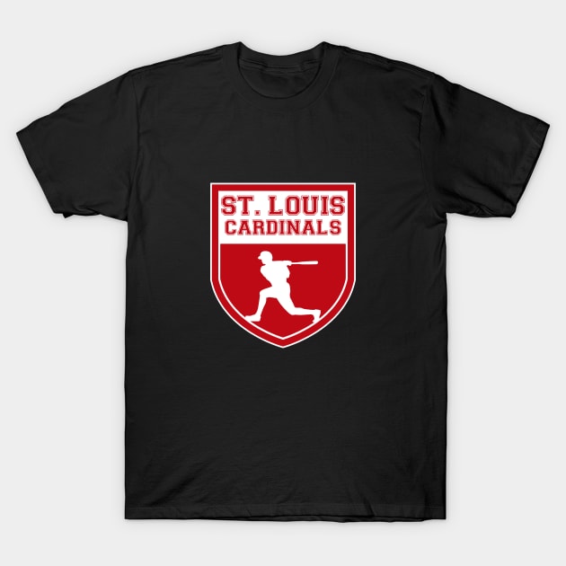 St. Louis Cardinals Fans - MLB T-Shirt T-Shirt by info@dopositive.co.uk